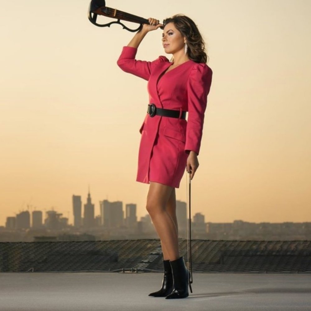 Zara Fuchsia Blazer Dress - Picture 3 of 8